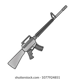rifle war weapon icon
