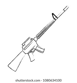 rifle war weapon icon
