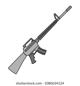 rifle war weapon icon