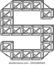 Letra de etapa de manipulación vector alfabético