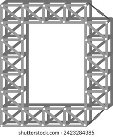 Letra de etapa de manipulación vector alfabético