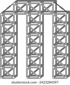 Letra de etapa de manipulación vector alfabético