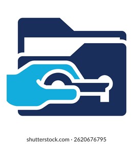 Right To Access Icon Element For Design