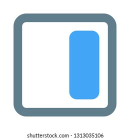 Right alignment-setting adjust layout-edit direction position button