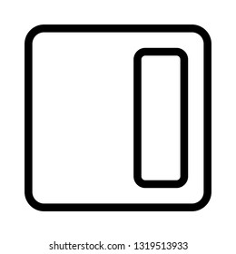 Right alignment-setting adjust layout-edit direction position button