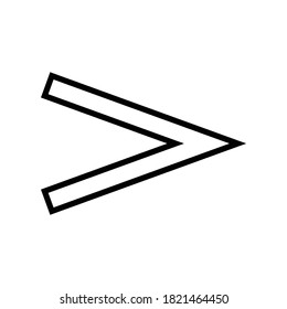 Right Arrow App Icon Design Vector