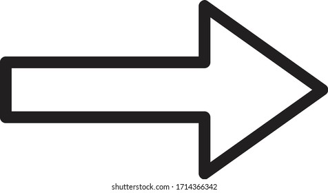 Right arrow black icon right arrow Flat icon right arrow Application