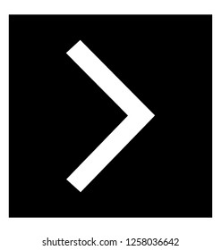 Right arrow glyph icon