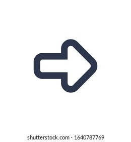 Right Arrow for Graphic Design Projects