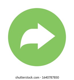 Right Arrow for Graphic Design Projects