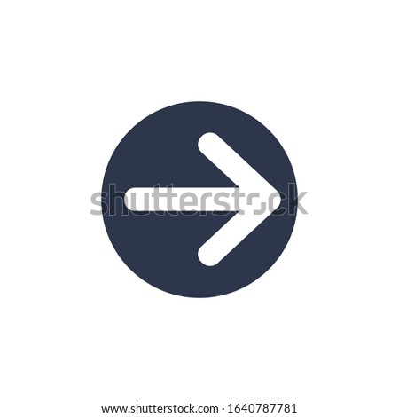 Right Arrow for Graphic Design Projects