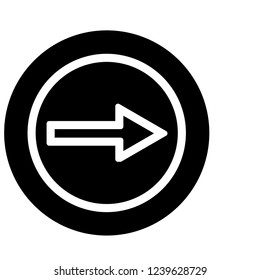 right arrow icon