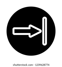 right arrow icon