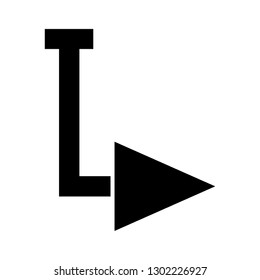 right arrow icon