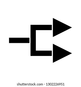 right arrow icon