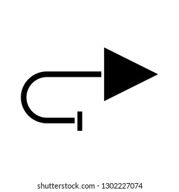 right arrow icon