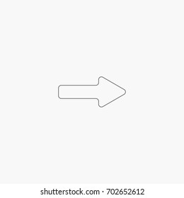 right arrow icon