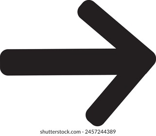 Right arrow icon design eps