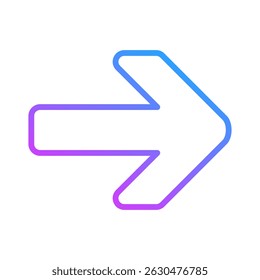 Right Arrow Icon Element For Design