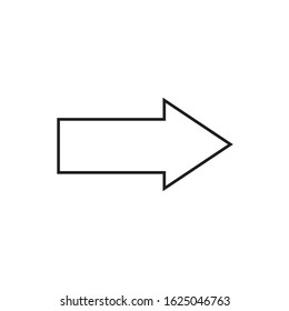 Right Arrow Icon for Graphic Design Projects