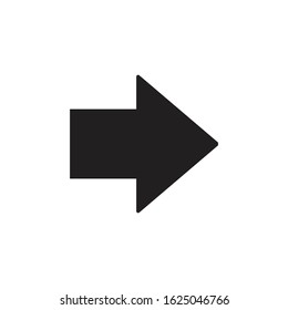 Right Arrow Icon for Graphic Design Projects
