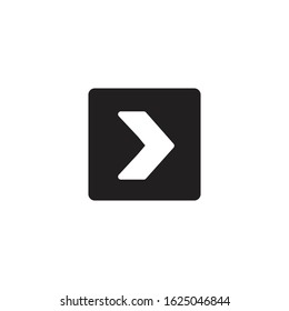 Right Arrow Icon for Graphic Design Projects