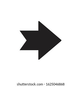 Right Arrow Icon for Graphic Design Projects