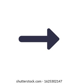 Right Arrow Icon for Graphic Design Projects