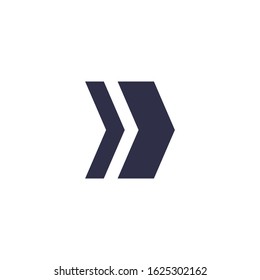 Right Arrow Icon for Graphic Design Projects