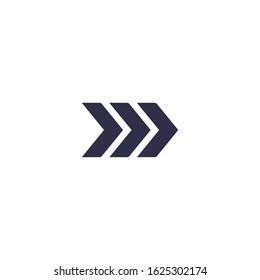 Right Arrow Icon for Graphic Design Projects