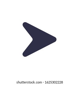 Right Arrow Icon for Graphic Design Projects
