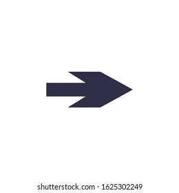 Right Arrow Icon for Graphic Design Projects