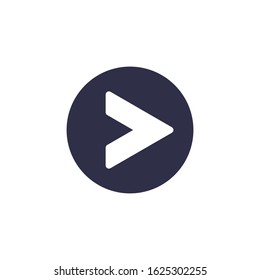 Right Arrow Icon for Graphic Design Projects