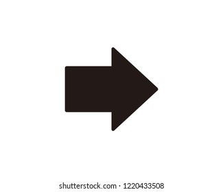Right arrow icon symbol