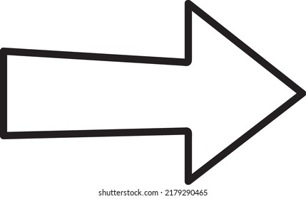 Right arrow icon symbol vector illustration 8.eps
