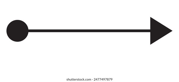 Right arrow icon symbol vector. Black short right arrow icon. Right arrow icon vector isolated. Black Arrow symbol. Vector illustration.