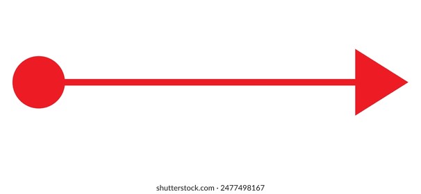 Right arrow icon symbol vector. Red short right arrow icon. Right arrow icon vector isolated. Signs and symbols collection icon for websites Vector illustration.