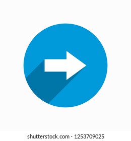 Right Arrow Icon Vector