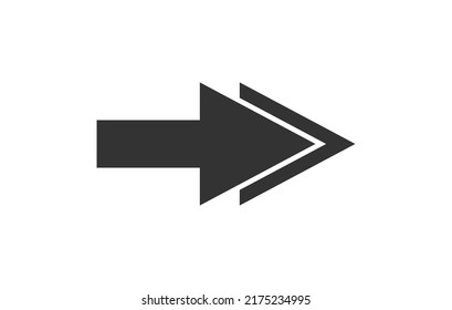 right arrow icon. right arrow vector design