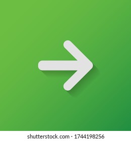 right arrow Icon. Vector illustration EPS 10.