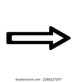 right arrow icon, right vector, arrow illustration