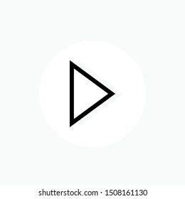 Right Arrow Icon - Vector, Sign and Symbol for Design, Presentation, Website or Apps Elements. 