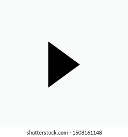 Right Arrow Icon - Vector, Sign and Symbol for Design, Presentation, Website or Apps Elements. 