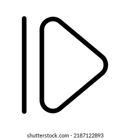 Right Arrow Icon Vector Symbol Design Illustration