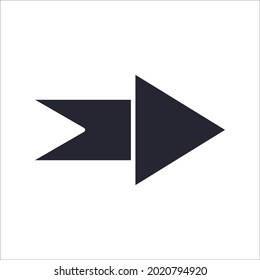 right arrow icons symbol vector elements for infographic web