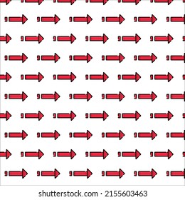 right arrow pattern in design 