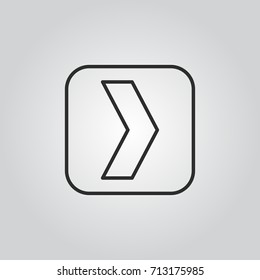 right arrow sign