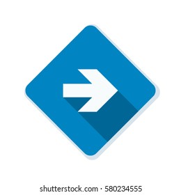Right Arrow Sign illustration