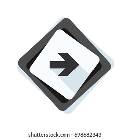 Right Arrow Sign illustration