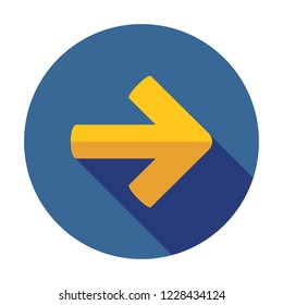 Right arrow symbol icon